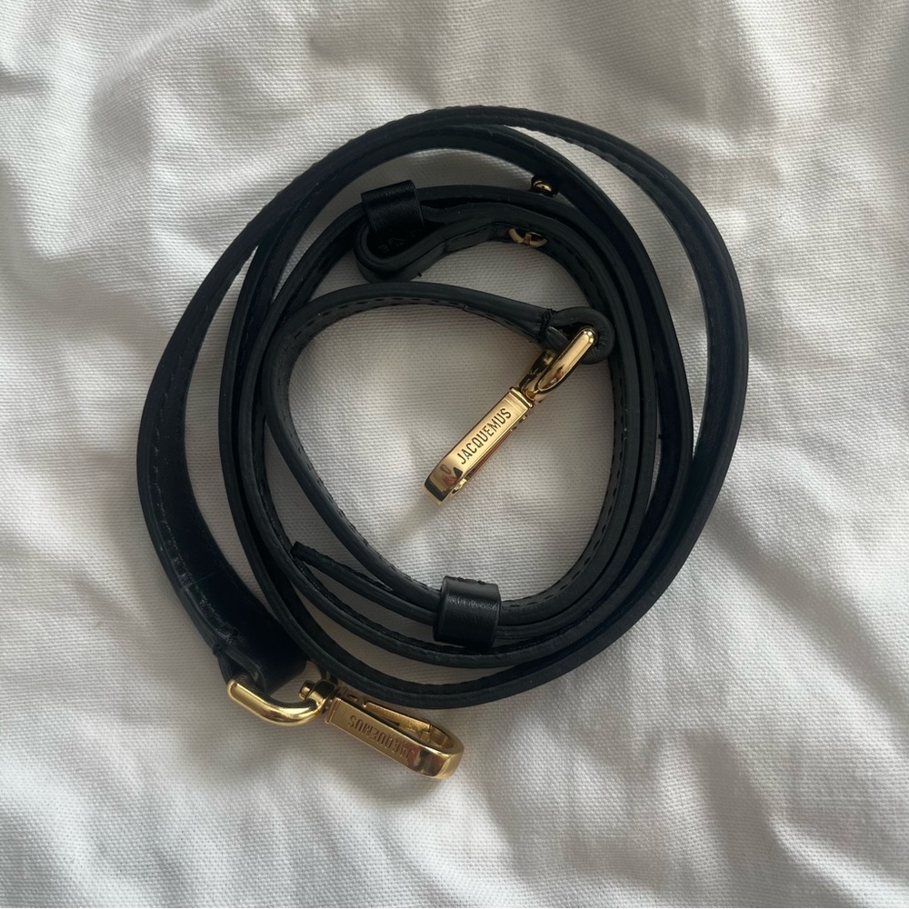 Jacquemus Black leather Strap